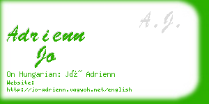 adrienn jo business card